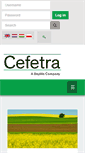 Mobile Screenshot of cefetra.nl