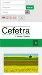 Mobile Screenshot of cefetra.com